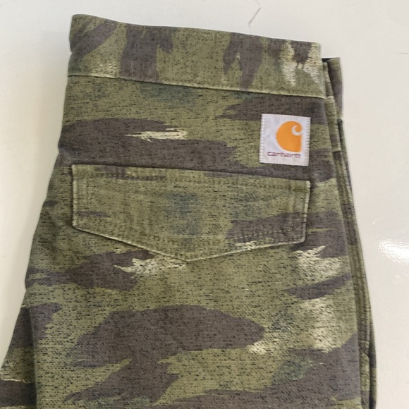 Carhartt Man’s Relaxed fit canvas Cargo work Shorts - Picture 6 of 11
